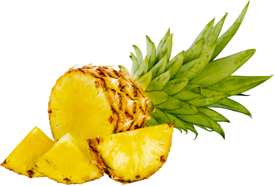 Pineapple Fruit and Slices 